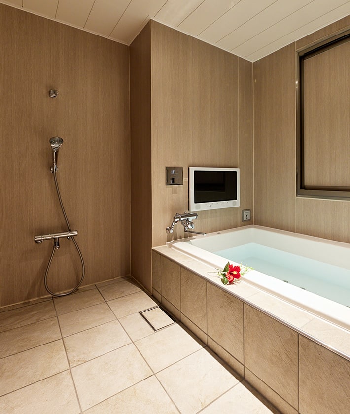 洗練された空間で、安らぎのひとときを。